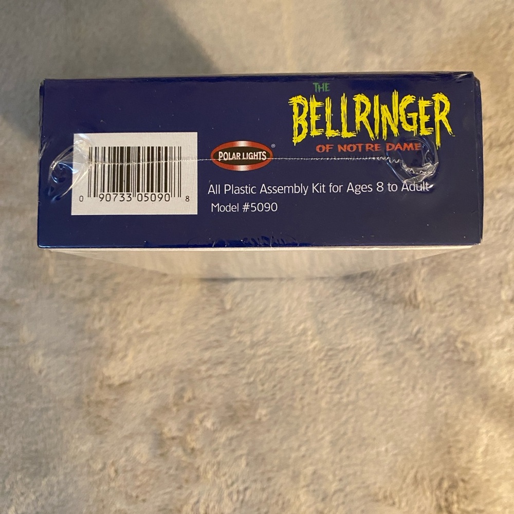 Vintage 90’s Polar Lights The Bell Ringer Of Notre Dame Model Kit - Picture 5 of 7
